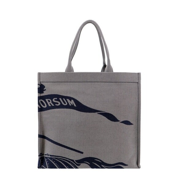 Burberry Structured Grey Tote Bag - NWT main image 0